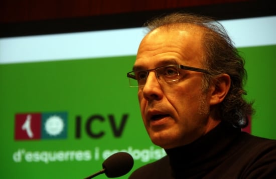 Ricard Gomà, president d&#039;Iniciativa Catalunya Verds a l&#039;Ajuntament de Barcelona