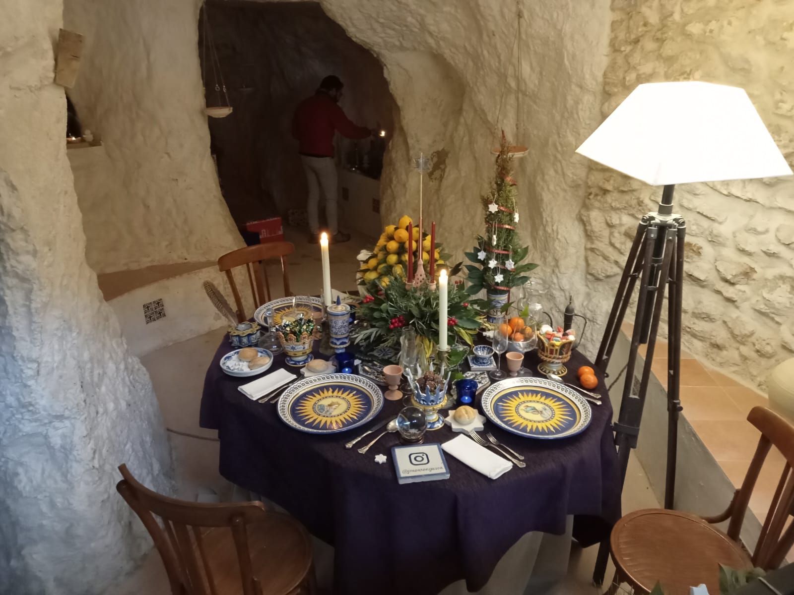 Lugar de la cena de los reyes magos