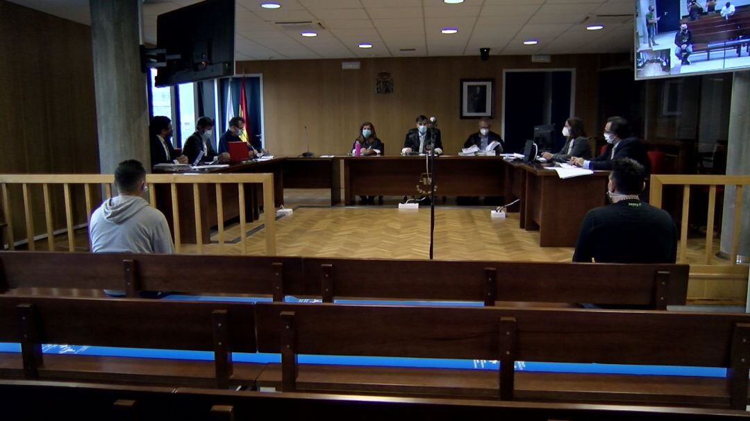 Los dos acusado en el juicio 