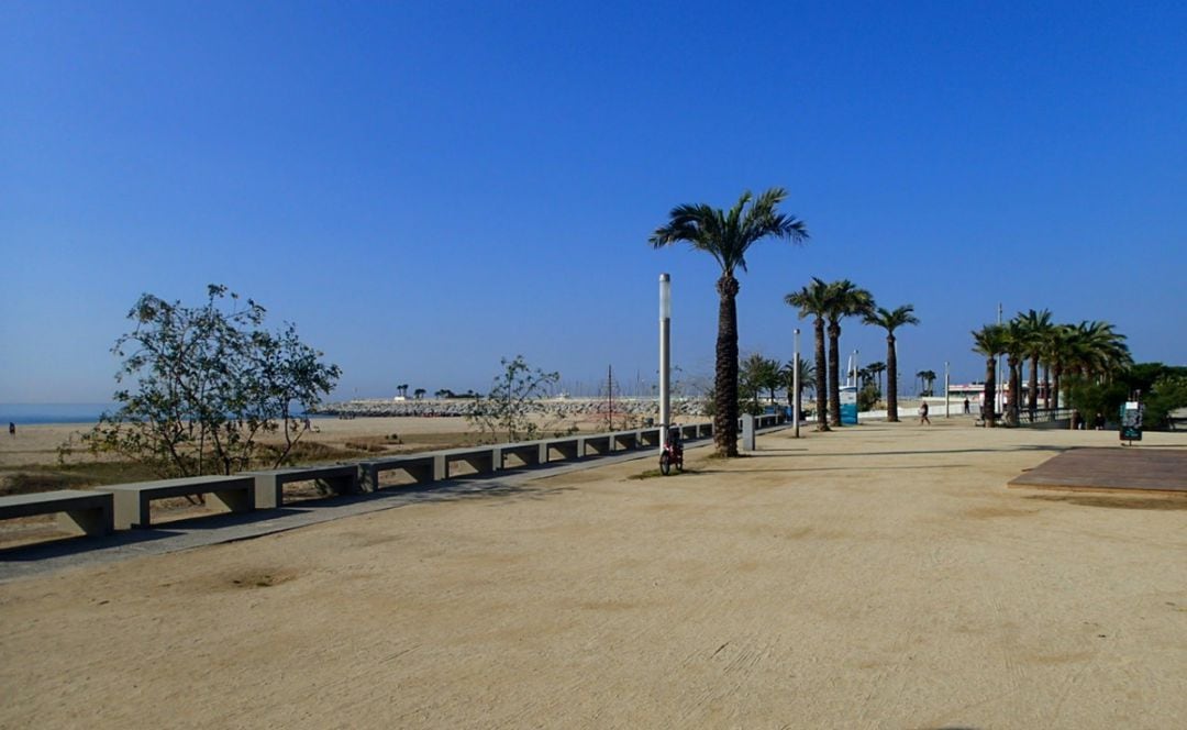 Imatge d'arxiu del Passeig Marítim de Mataró