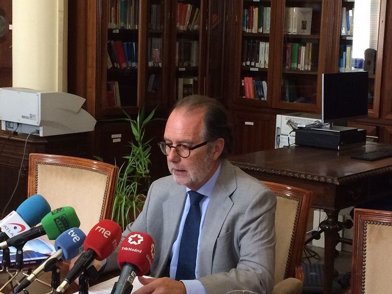 El presidente del TSJM,Francisco Javier Vieira.