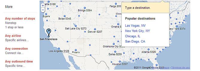 Flight Search, el buscador de vuelos de Google