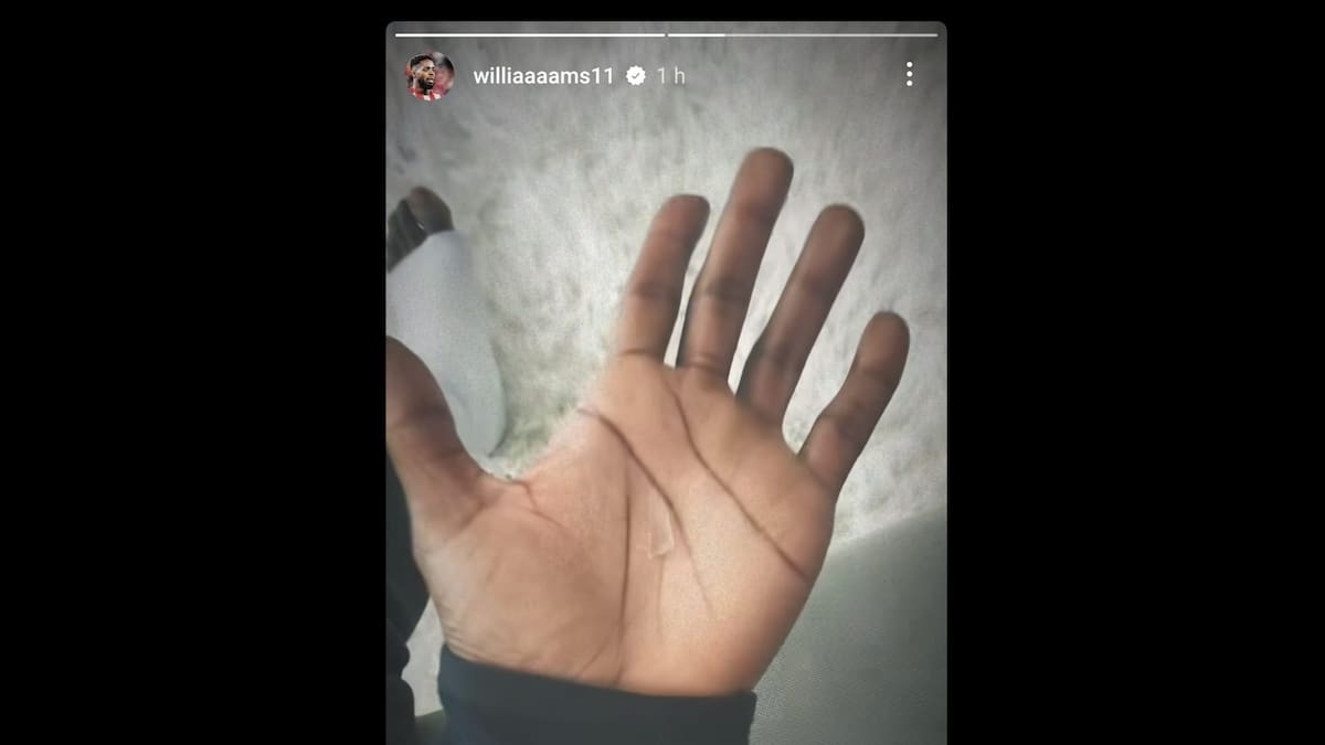 El increíble motivo de la baja de Iñaki Williams en Vallecas: lleva dos años con un cristal dentro de la planta del pie