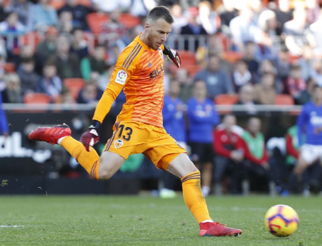 Neto Murara guardameta del Valencia CF