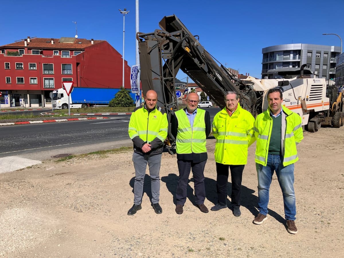 A reparación do asfalto na N-550 comezará despois da Semana Santa