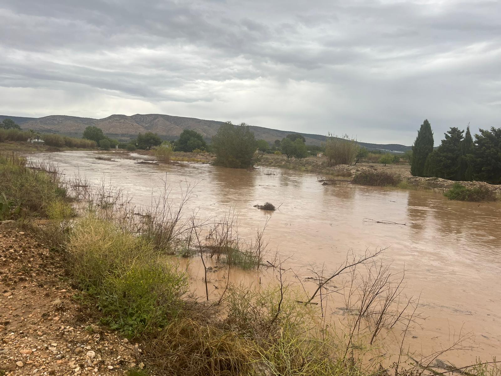 Paraje inundado en Beneixama