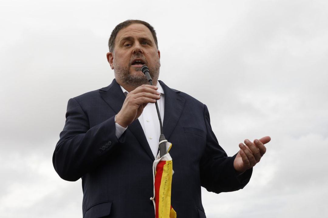 El exvicepresidente de la Generalitat y líder de ERC, Oriol Junqueras