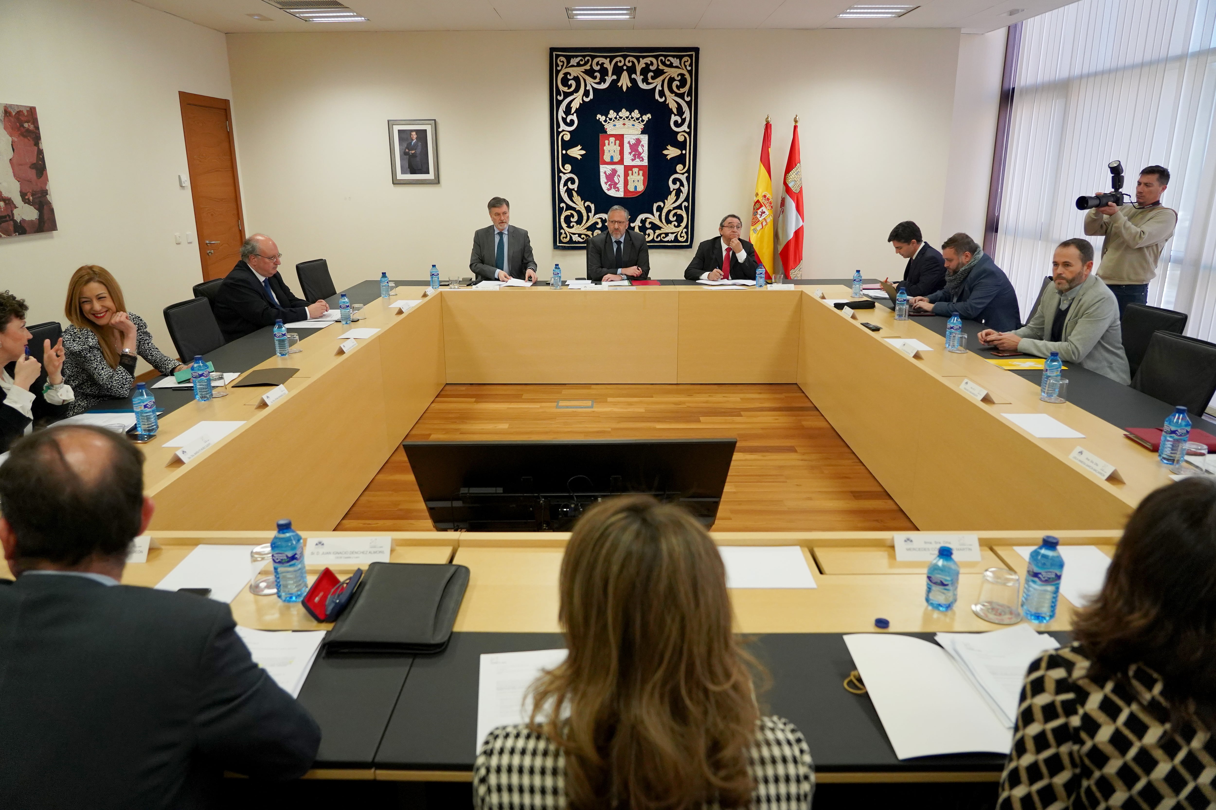 Reunión del Patronato de la Fundación Villalar