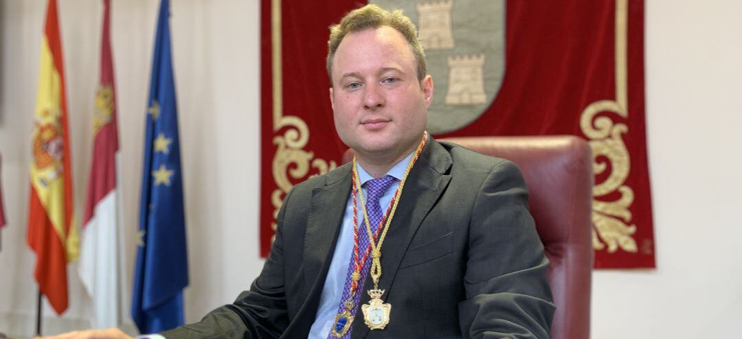 El alcalde de Albacete, Vicente Casañ, el día de su investidura