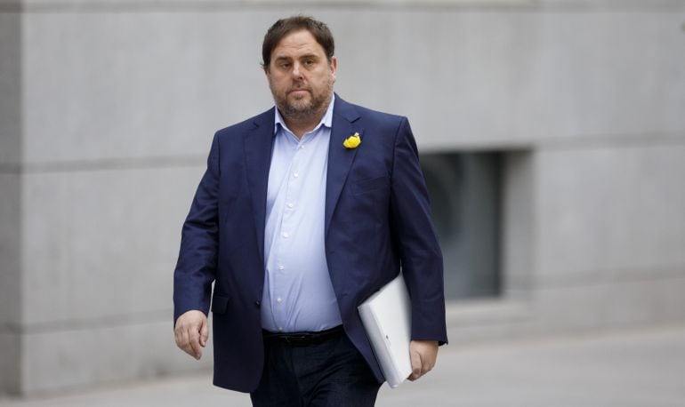 El expresidente de la Generalitat, Oriol Junqueras.