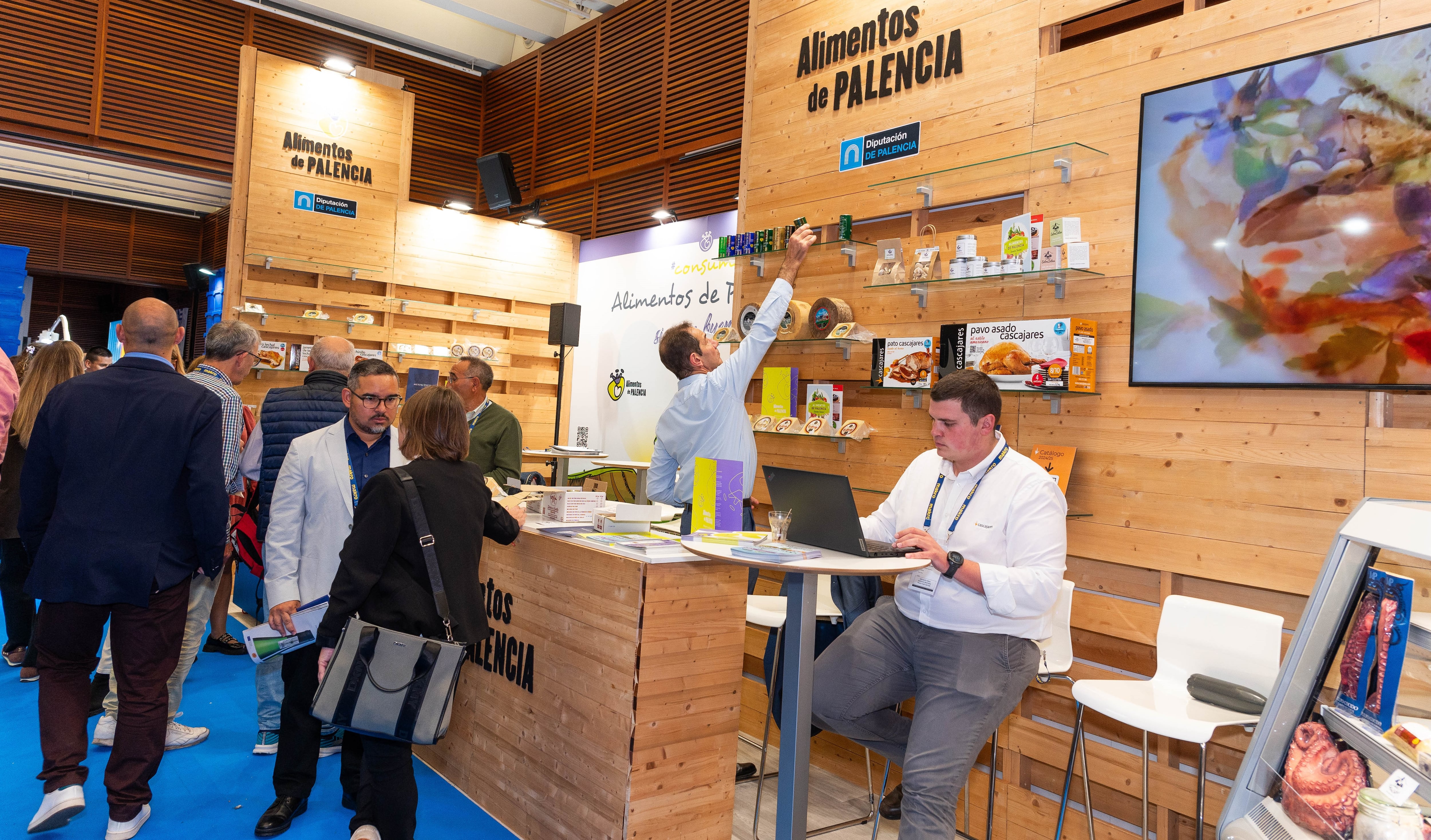 Presencia en una feria alimentaria