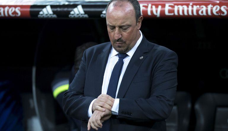 El entrenador del Real Madrid Rafa Benítez.