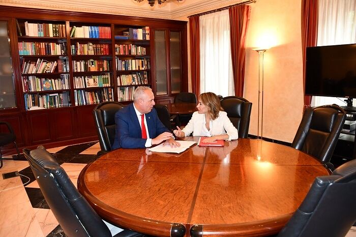 Ruiz Boix en el encuentro con Raquel Sánchez