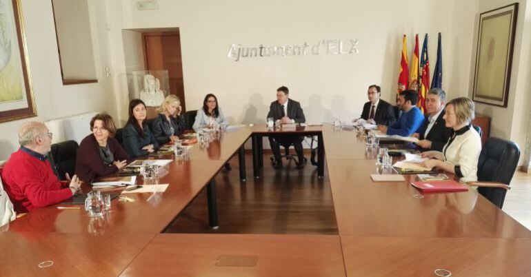 Pleno del Consell celebrado recientemente en Elx