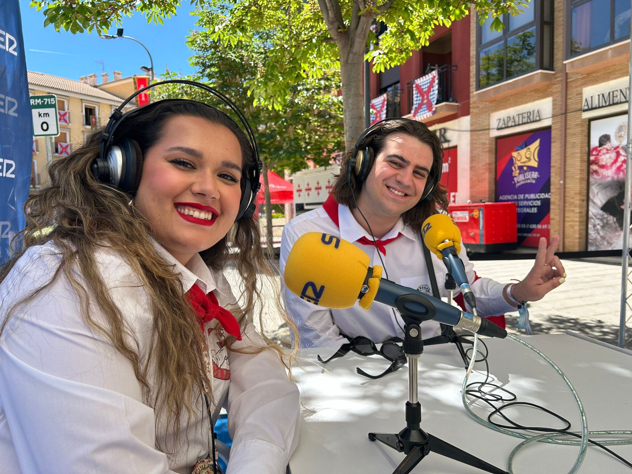 José Ángel Talavera y Laura Rodríguez