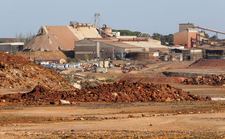 Vista de la Mina de Riotinto 