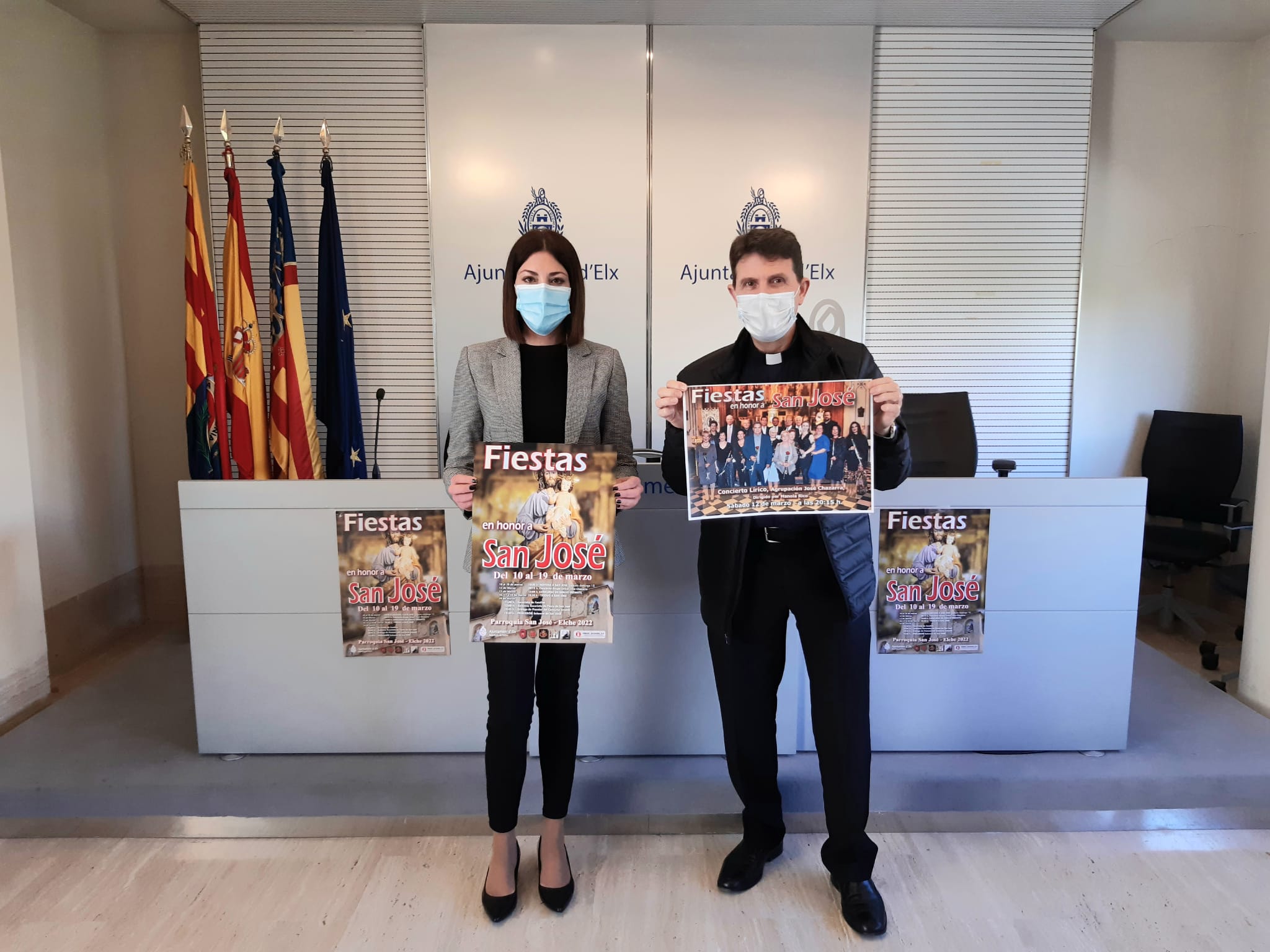 Presentación del cartel de las fiestas de San José