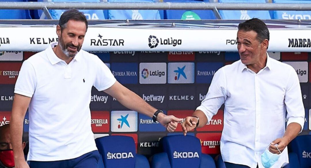 Vicente Moreno y Luis García Plaza.