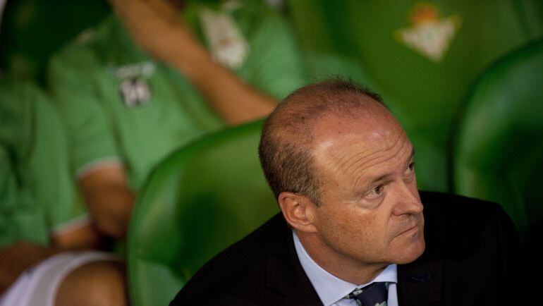 Pepe Mel, durante su etapa en el banquillo