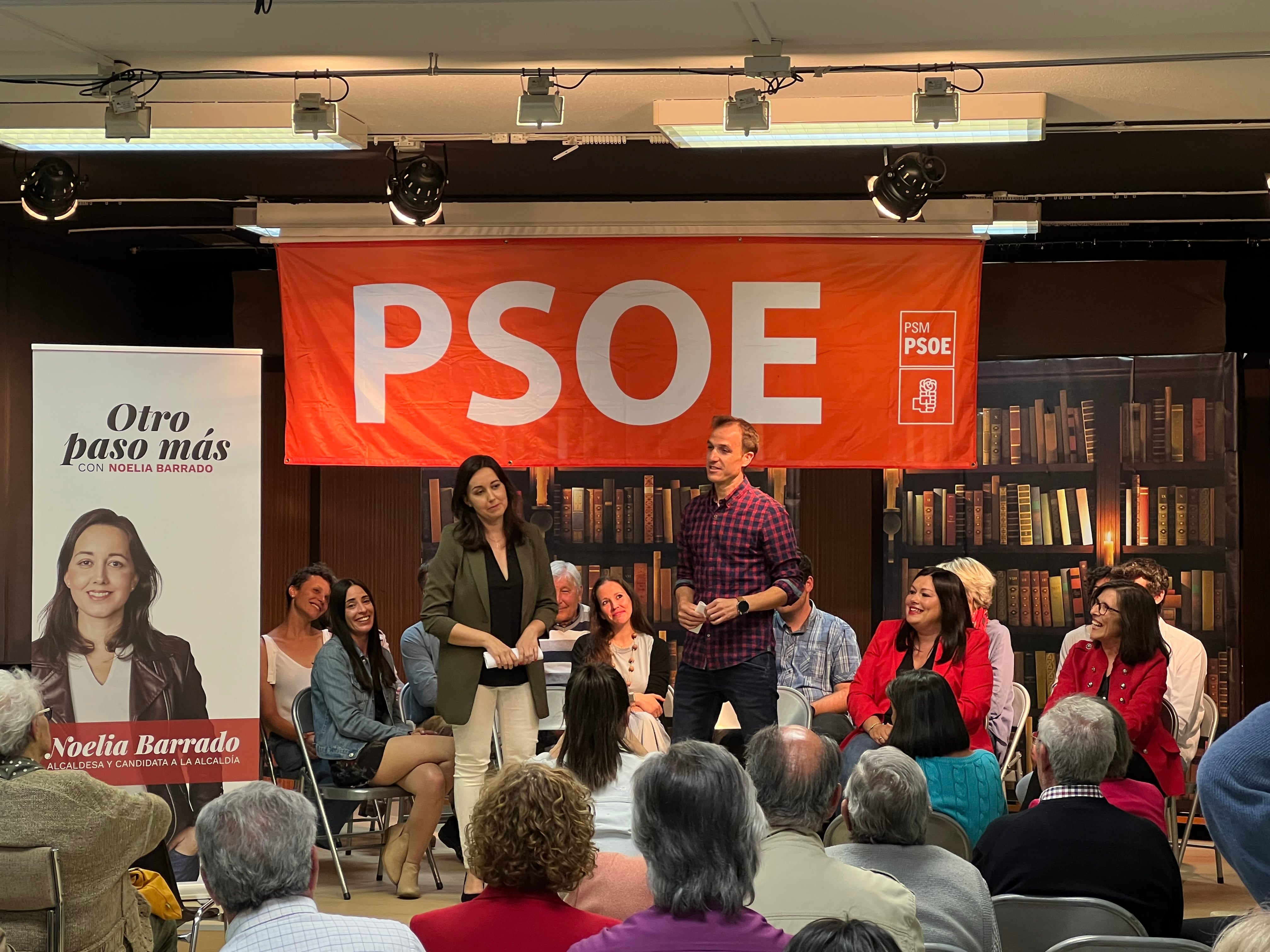 Presentación de la candidatura socialista de Noelia Barrado para las eleccinos municipales 2023 en Soto del Real