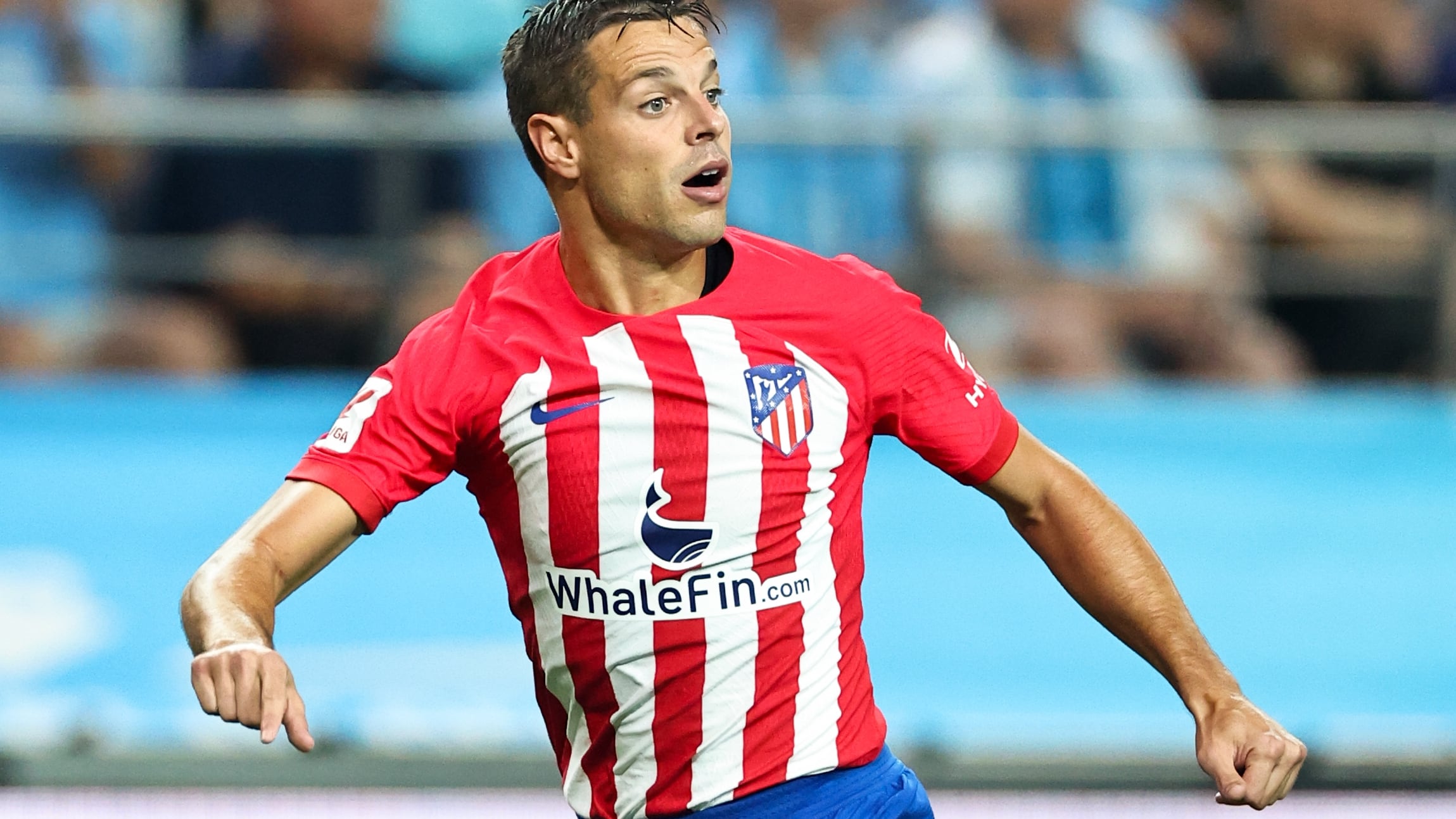 Azpilicueta con el Atlético de Madrid. (Photo by Robbie Jay Barratt - AMA/Getty Images)