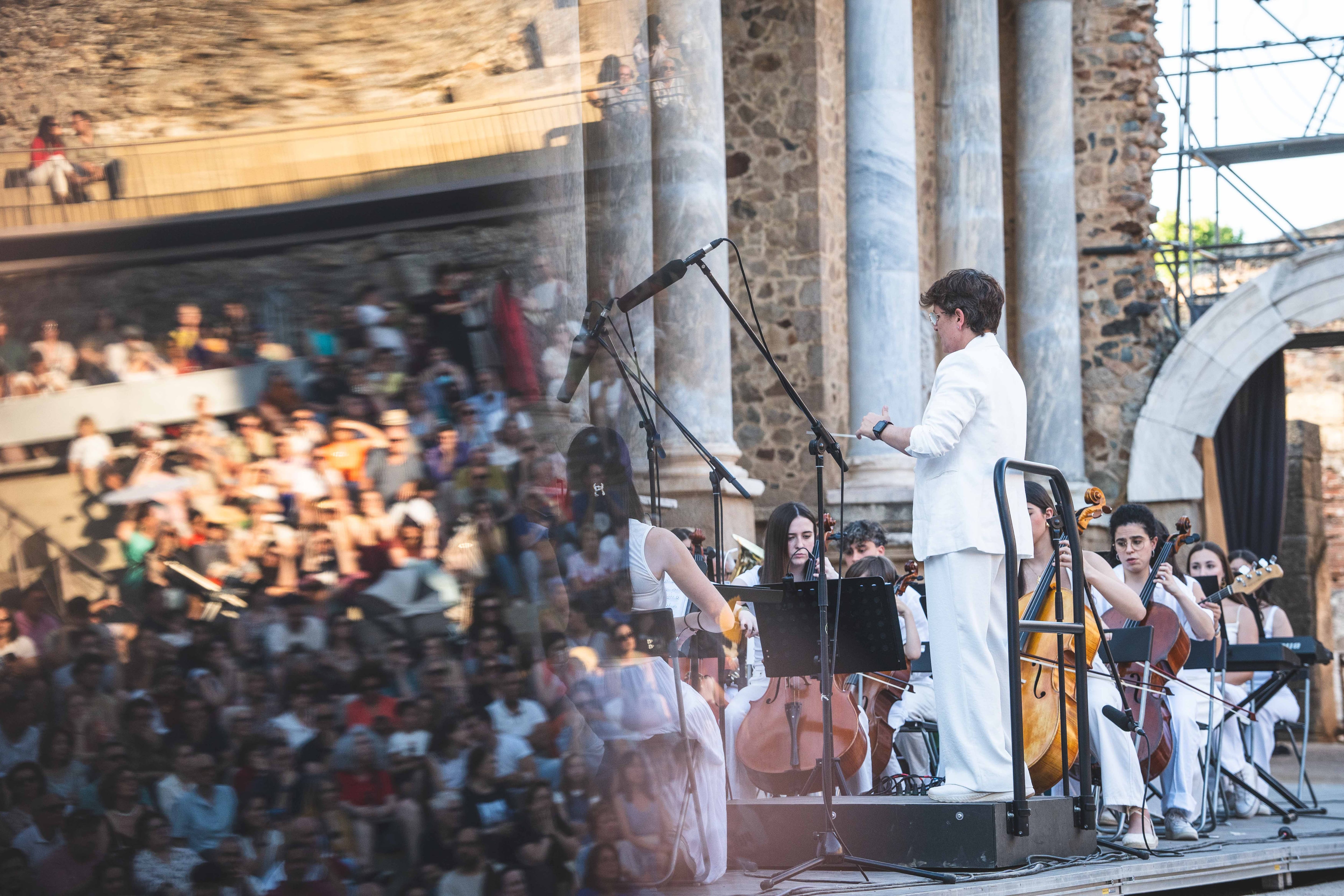 Pilar Vizcaíno, encargada del encendido oficial de las Ferias y Fiestas de Mérida 2025