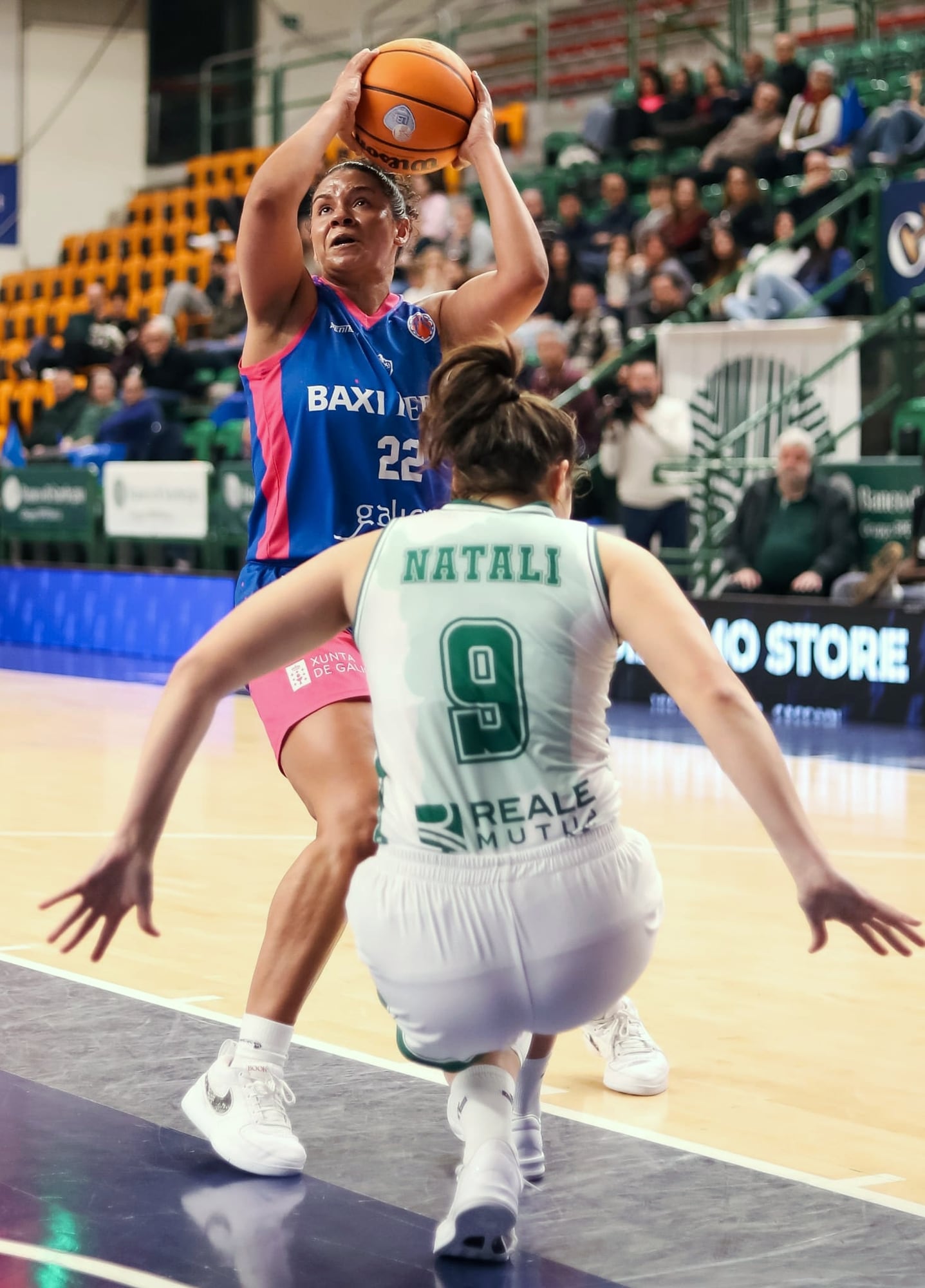 Imagen del Dinamo Sassari-Baxi (foto: Mariño / Cadena SER)