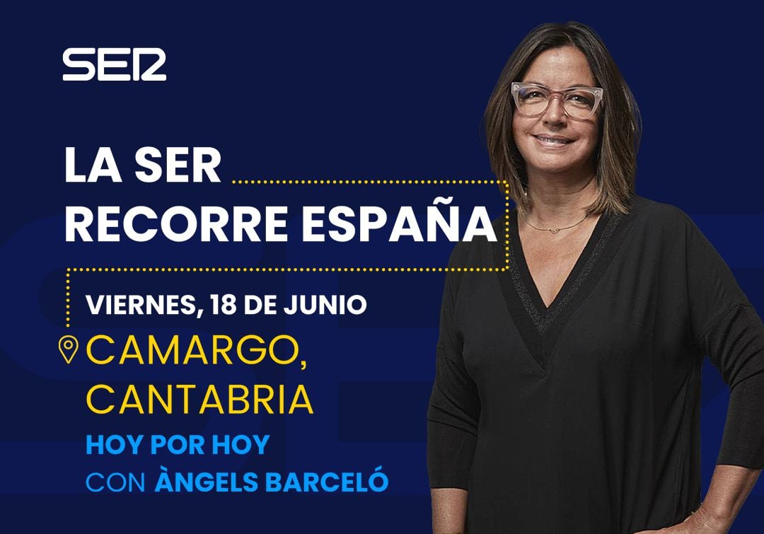 Àngels Barceló estará en Cantabria este viernes día 18 de junio.