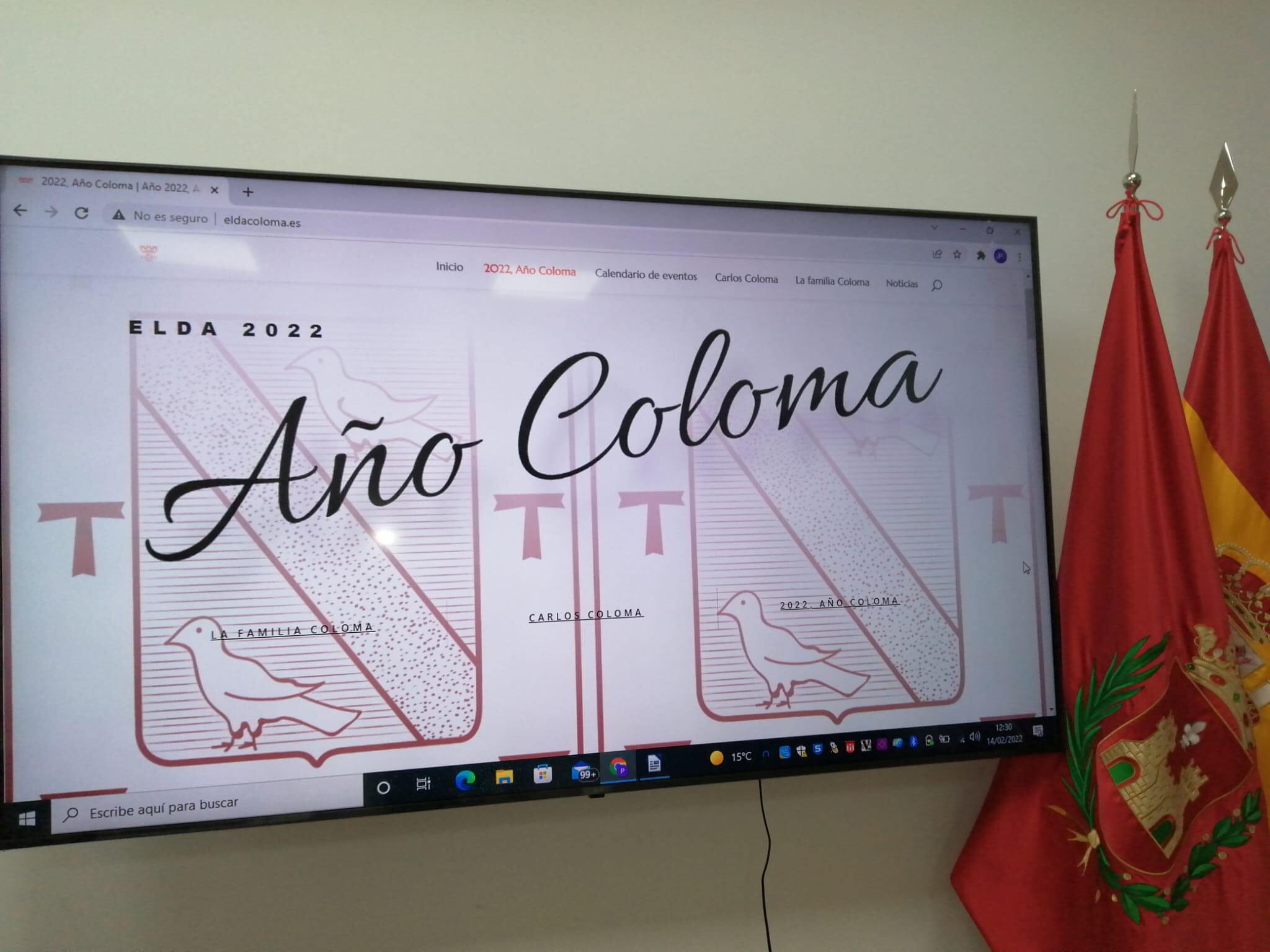 Web Año Coloma Elda