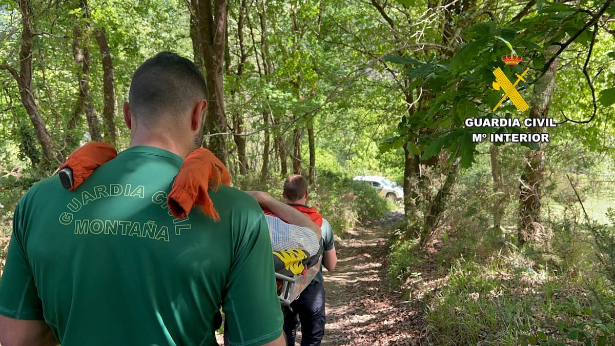 Accidentado un conductor de quad en Parres tras salirse en un cortafuegos