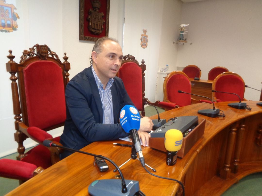 Emilio Berzosa, portavoz del equipo de gobierno