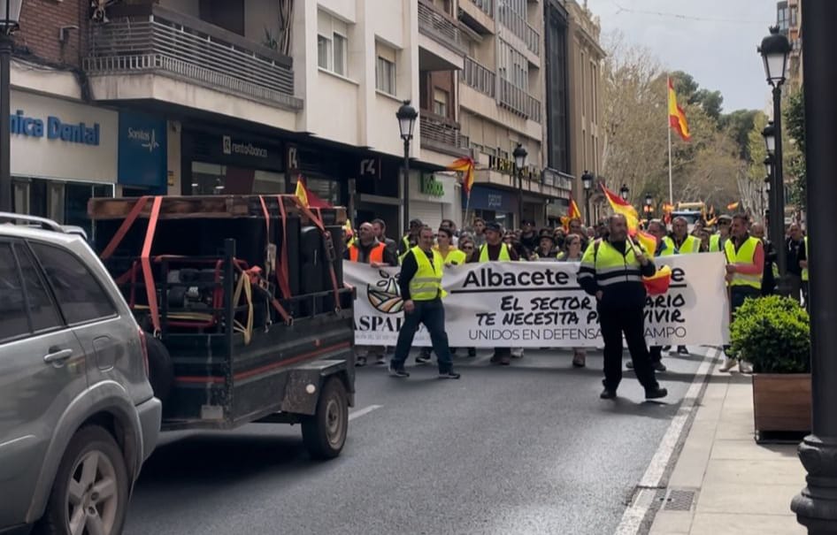 La marcha ha llegado al centro de Albacete
