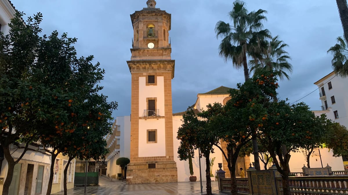 El reloj de la Plaza Alta, listo para las campanadas