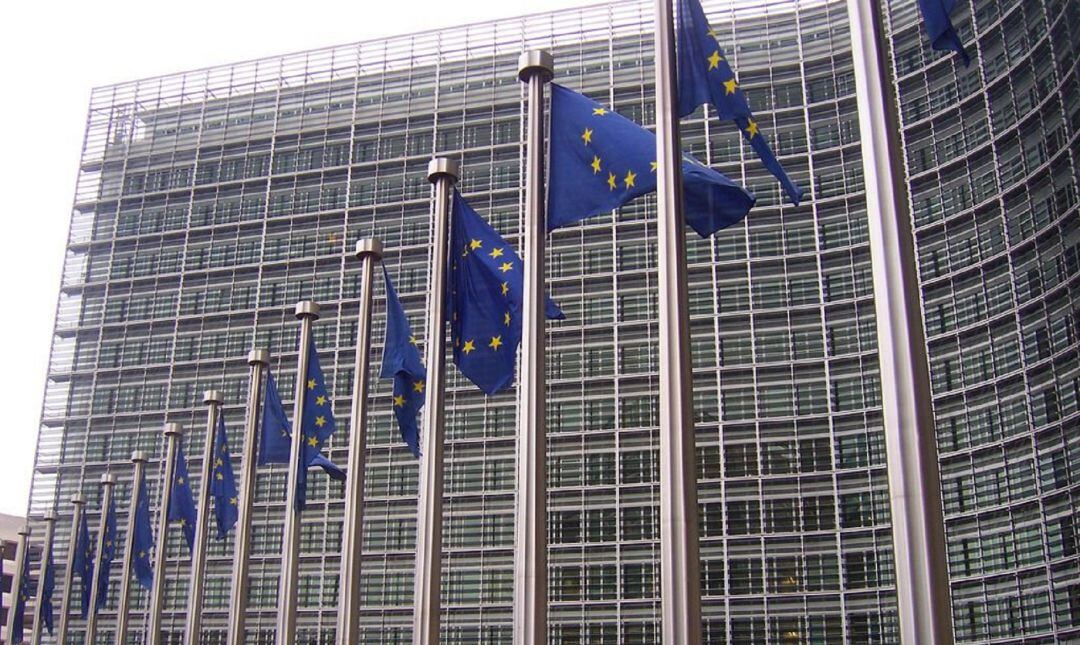 Imagen exterior de la sede de la Comisión Europea en Bruselas.