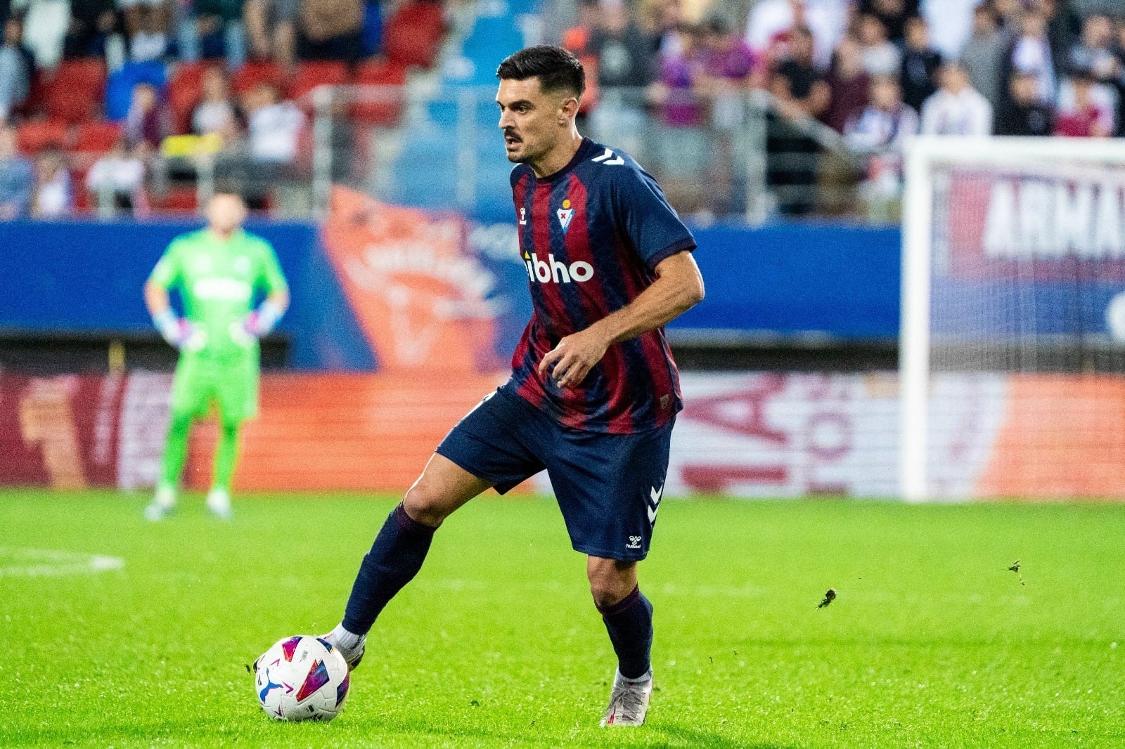 El asturiano jugador del Eibar Sergio Álvarez