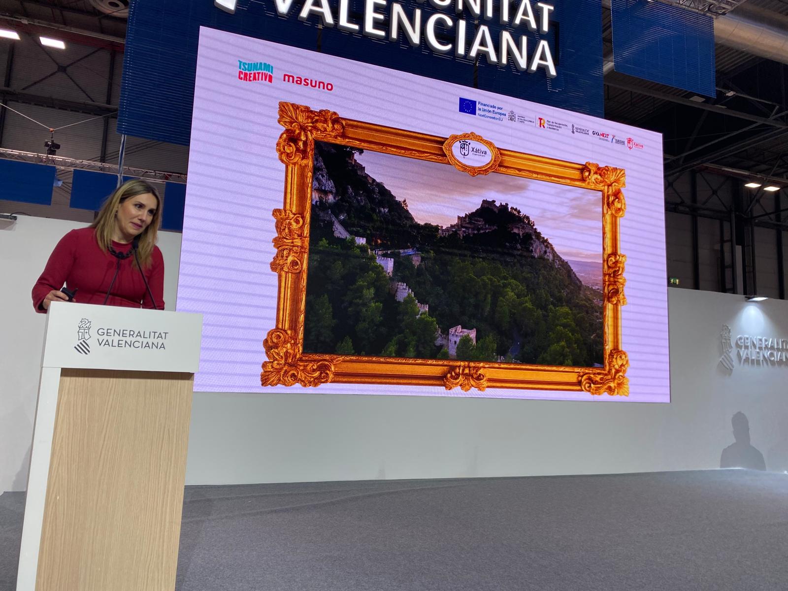 Raquel Caballero, concejala de turismo, en FITUR