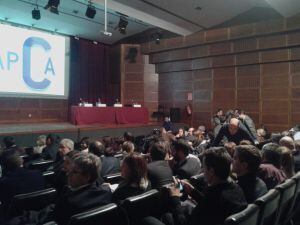 El públic va poder participar al debat de l'APCA preguntant als candidats