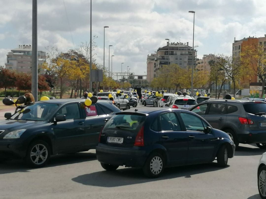 Caravana de interinos contra el &quot;abuso&quot; de la temporalidad en la enseñanza pública