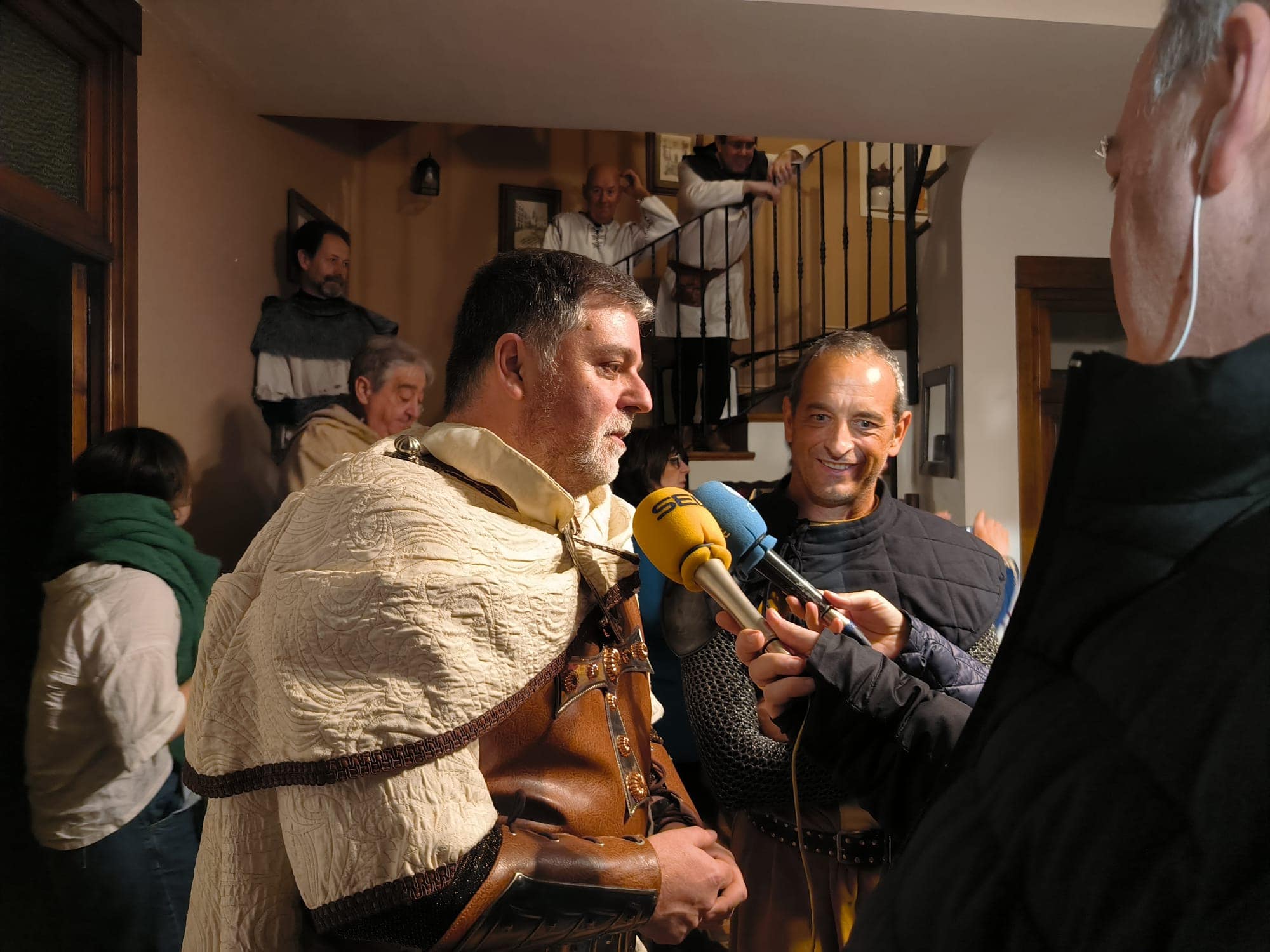 El Alcalde y el Presidente de la AA.VV