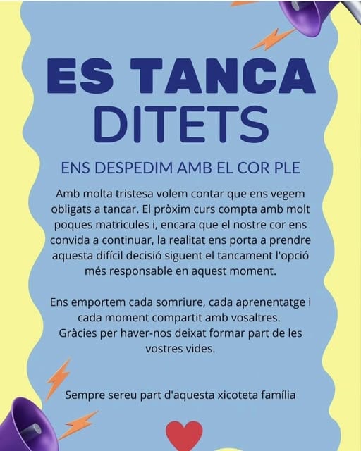 Comunicado de "Ditets"