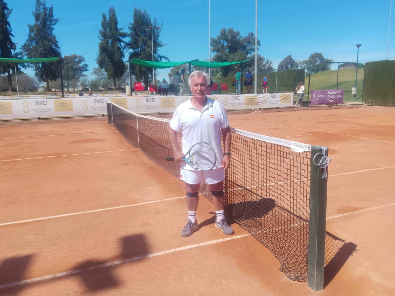 Ramón Romero, campeón del Master Super Sénior de Andalucía en Sevilla