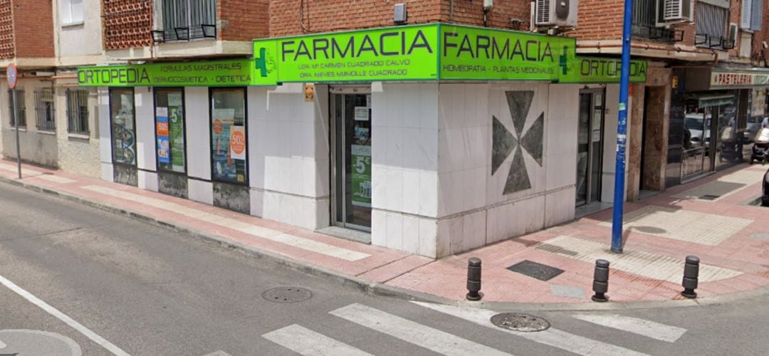 La farmacia de la calle Río Manzanares en Leganés es una de las que la familia tiene en el barrio de San Nicasio