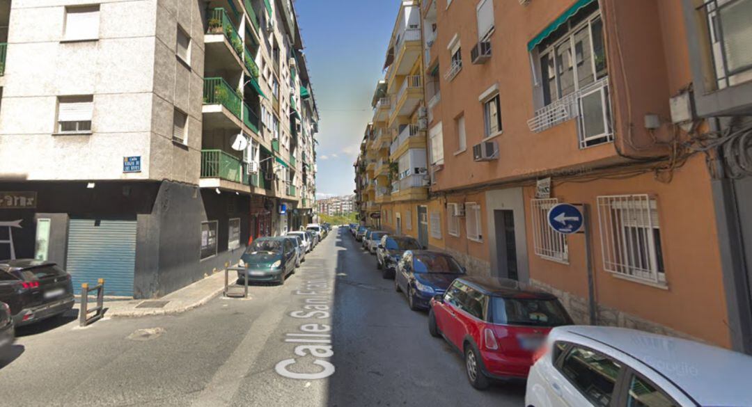 Calle San Francisco Javier de la capital.