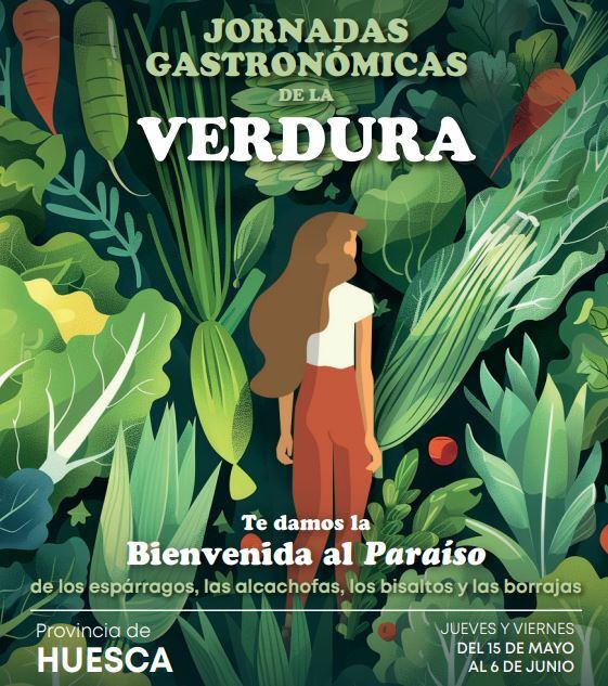Cartel anunciador de las Jornadas de la Verdura