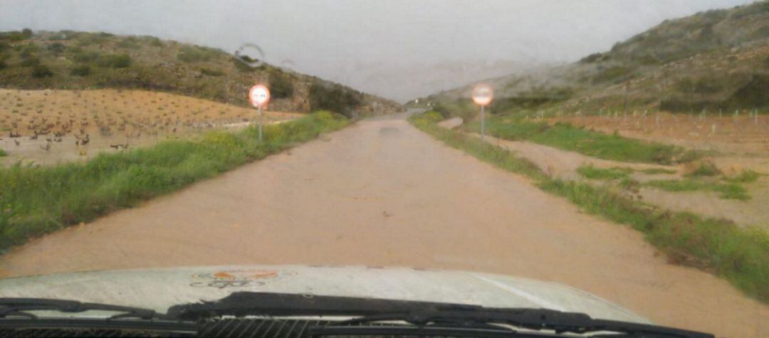 Imagen de archivo de una tormenta en Montealegre