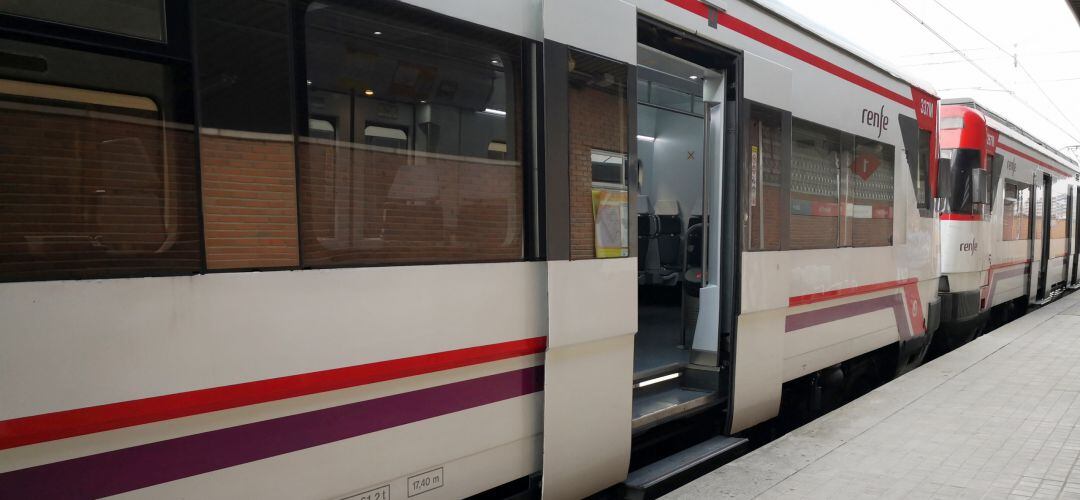 La estación de Humanes no recibe los mismos trenes que la de Fuenlabrada, a pesar de estar en la misma línea