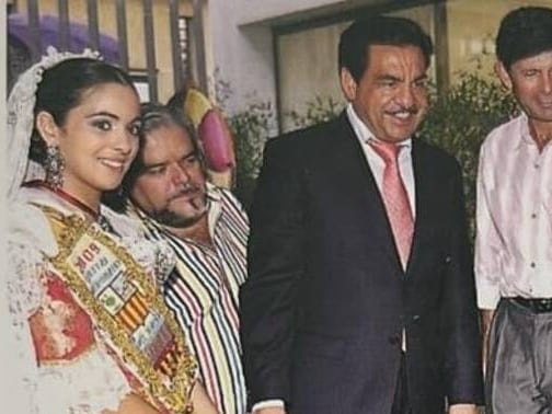 Momento de la entrega de las esculturas en 2009 al centro de Salud de Vall d&#039;Alba. Fuente: Ayuntamiento de Vall d&#039;Alba