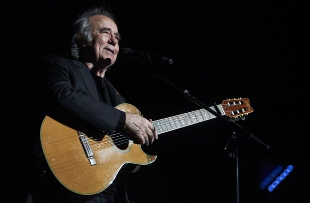 Joan Manuel Serrat, durante un concierto en 2019.