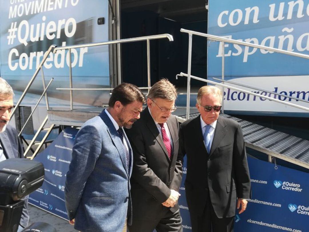 Luis Barcala y Ximo Puig, en una imagen de archivo