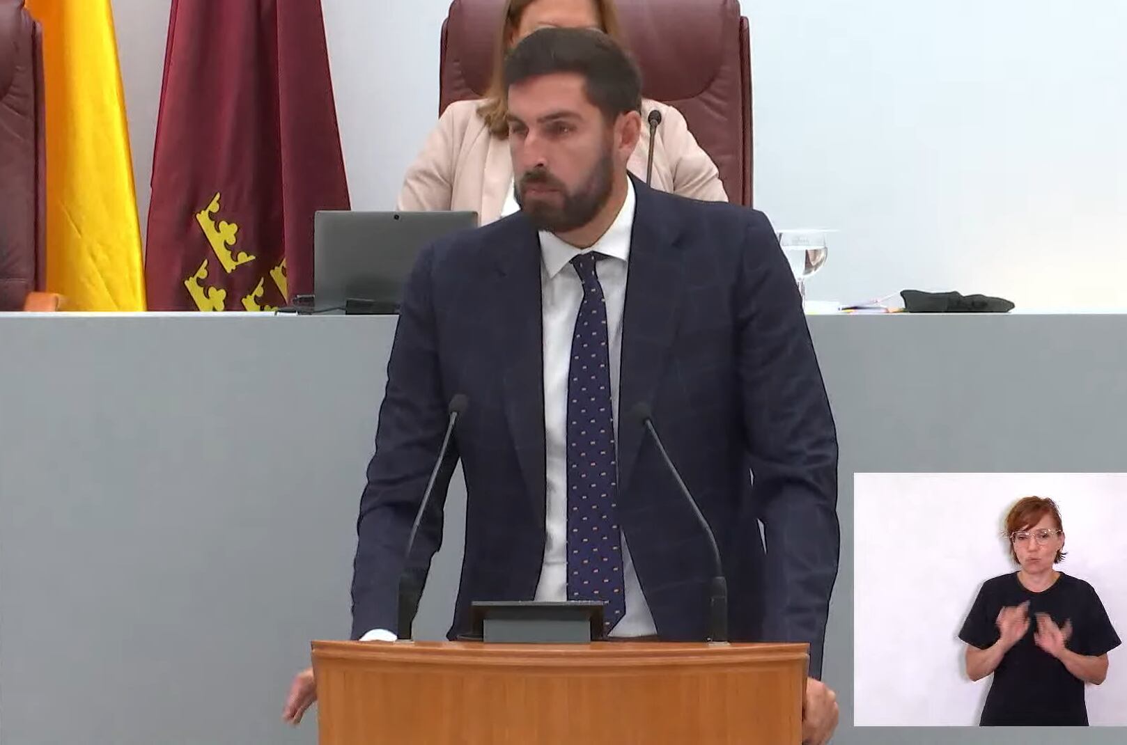 José Ángel Antelo, portavoz del grupo Vox en la Asamblea Regional